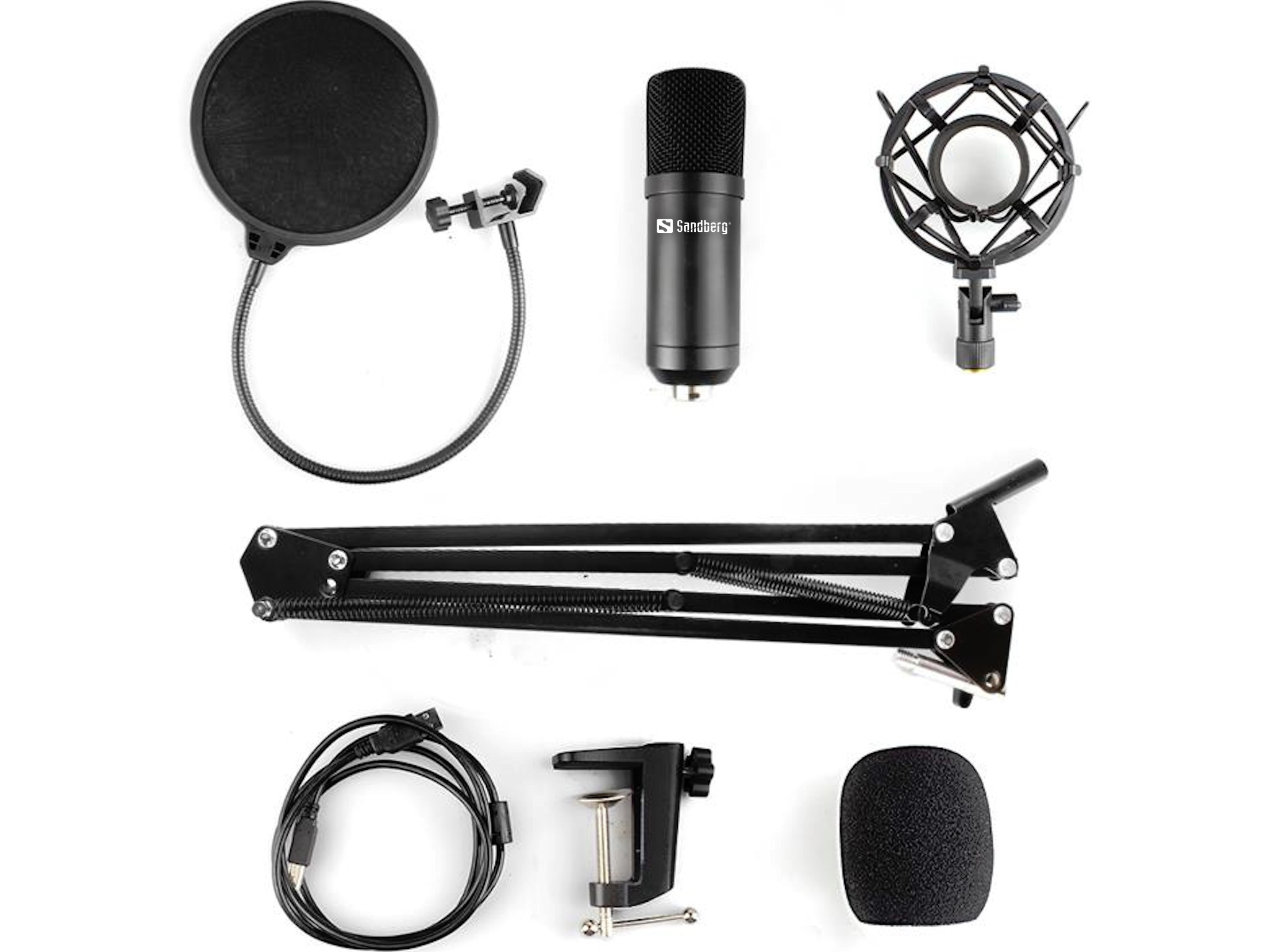Streamer USB Microphone Kit streamen of produceren van video’s met optimale geluidskwaliteit - Afbeelding 4