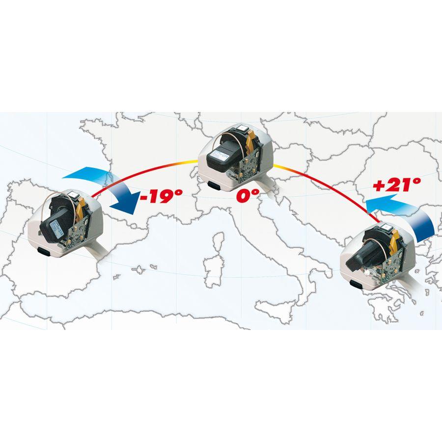 Teleco Flatsat Skew Easy SMART GPS 65cm TWIN BX op=op - Afbeelding 5