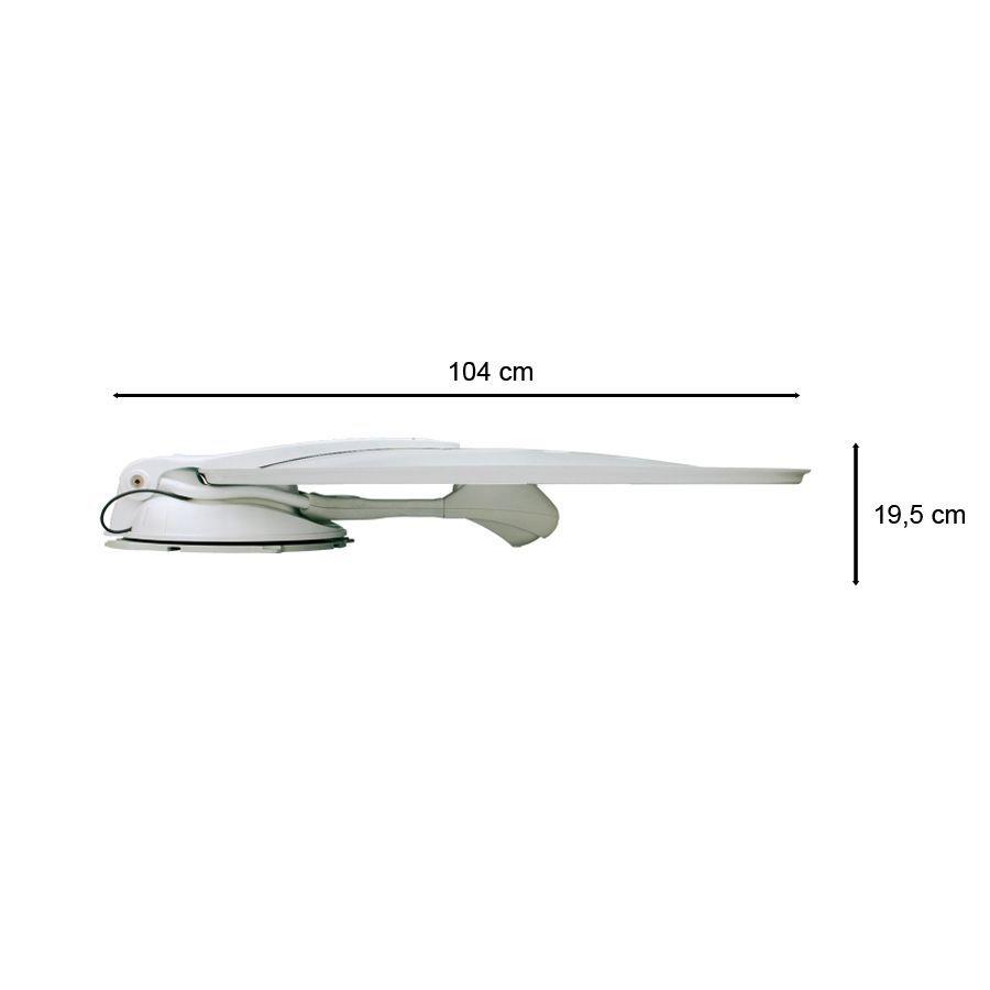 Teleco Flatsat SKEW Easy BT 85 SMART, P16 SAT,Bluetooth - Afbeelding 2