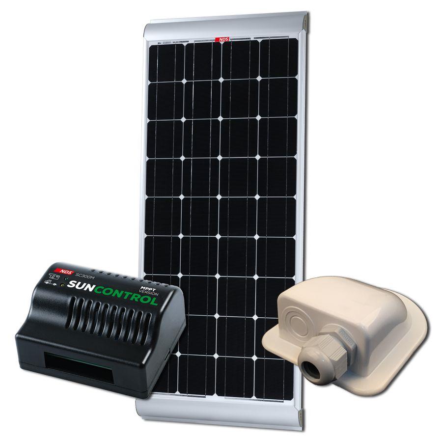 NDS SOLENERGY 100W Zonnepaneel SET + SC300M - nr. 1