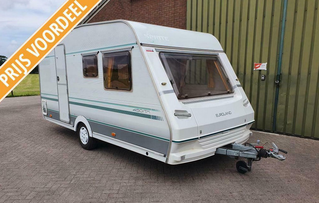 Sprite Euroland bj'96 Vast Bed Fietsenrek - nr. 1