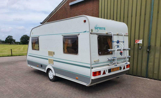 Sprite Euroland bj'96 Vast Bed Fietsenrek - Afbeelding 7