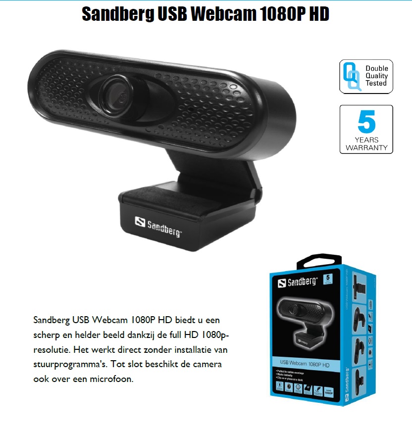USB Webcam 1080P HD