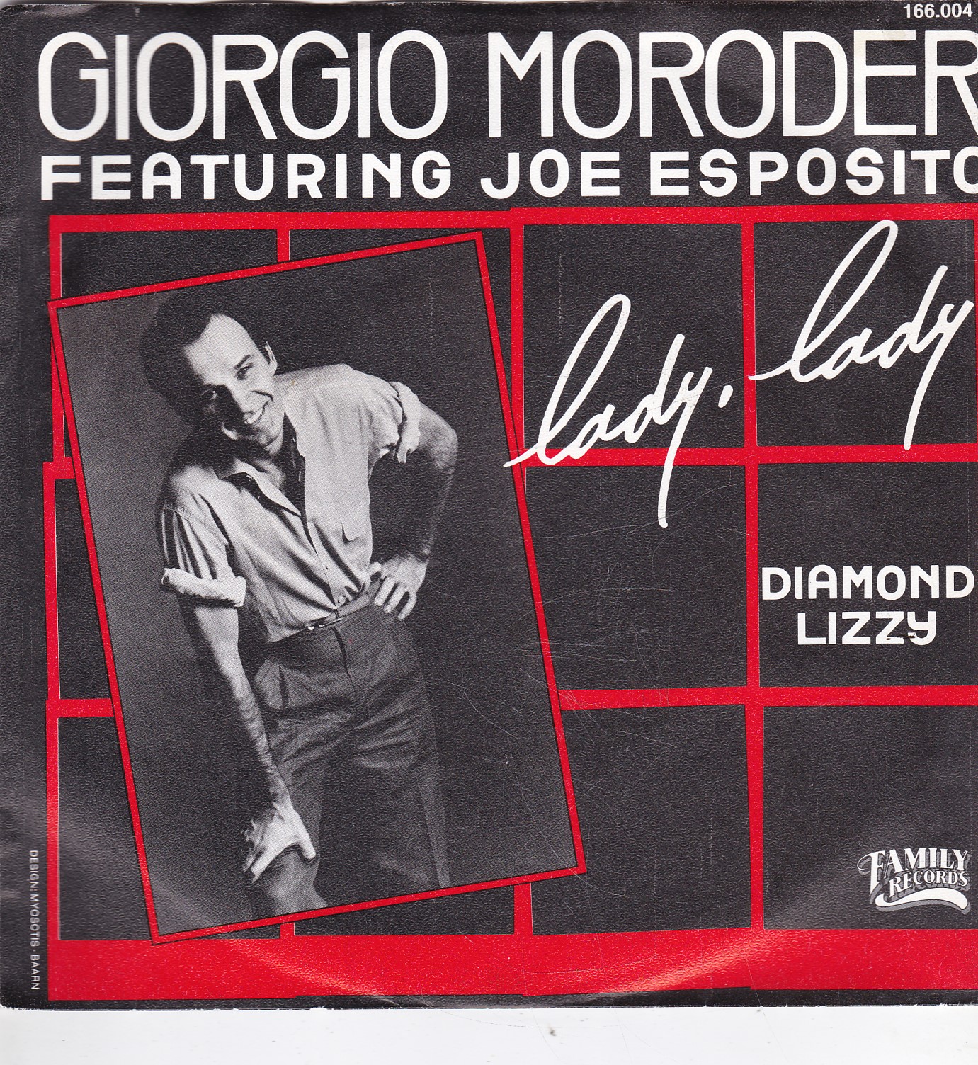 Single Giorgio Moroder feat. Joe Esposito - Lady, lady - nr. 1
