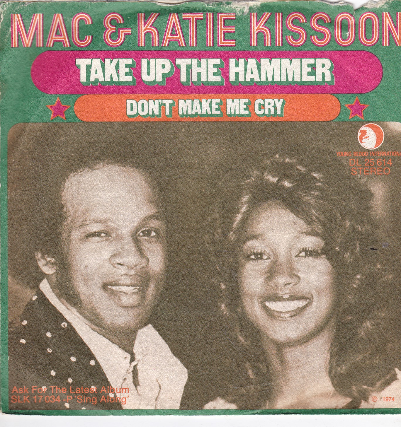 Single Mac & Katie Kissoon - Take up the hammer - nr. 1