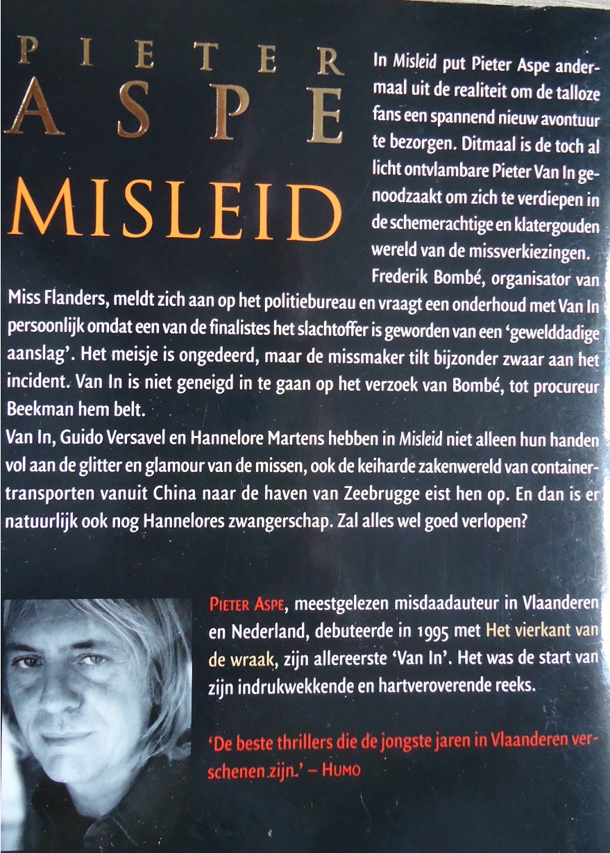 Te koop het boek "Misleid" van Pieter Aspe. - Afbeelding 8