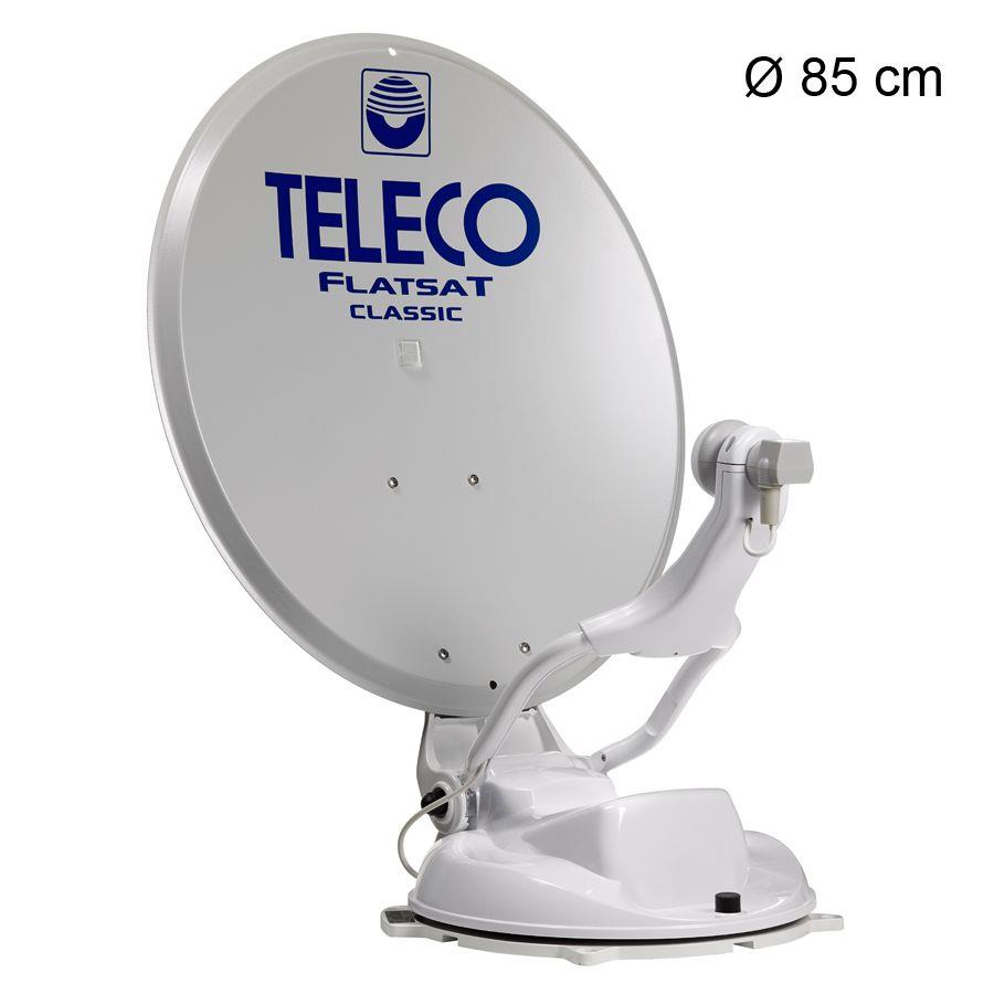 Teleco Flatsat Classic SMART 85cm TWIN BX, 10 sat op=op - nr. 1