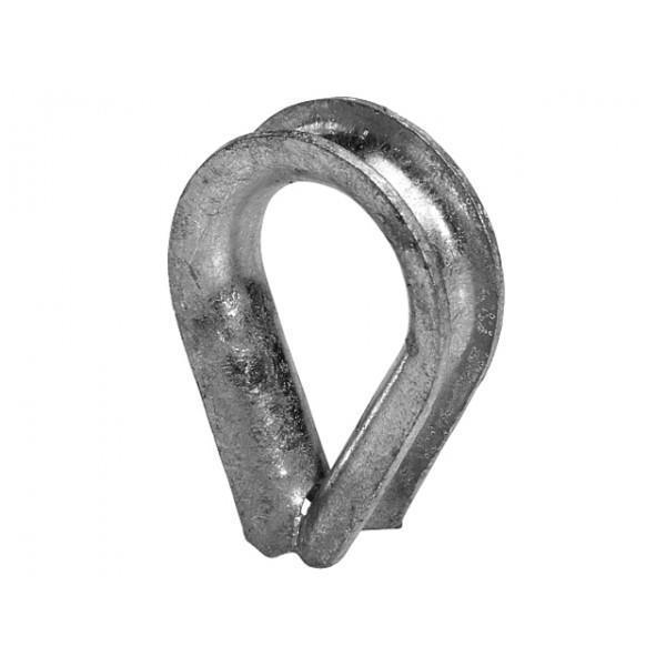 Staalkabelkous 4 mm - nr. 1