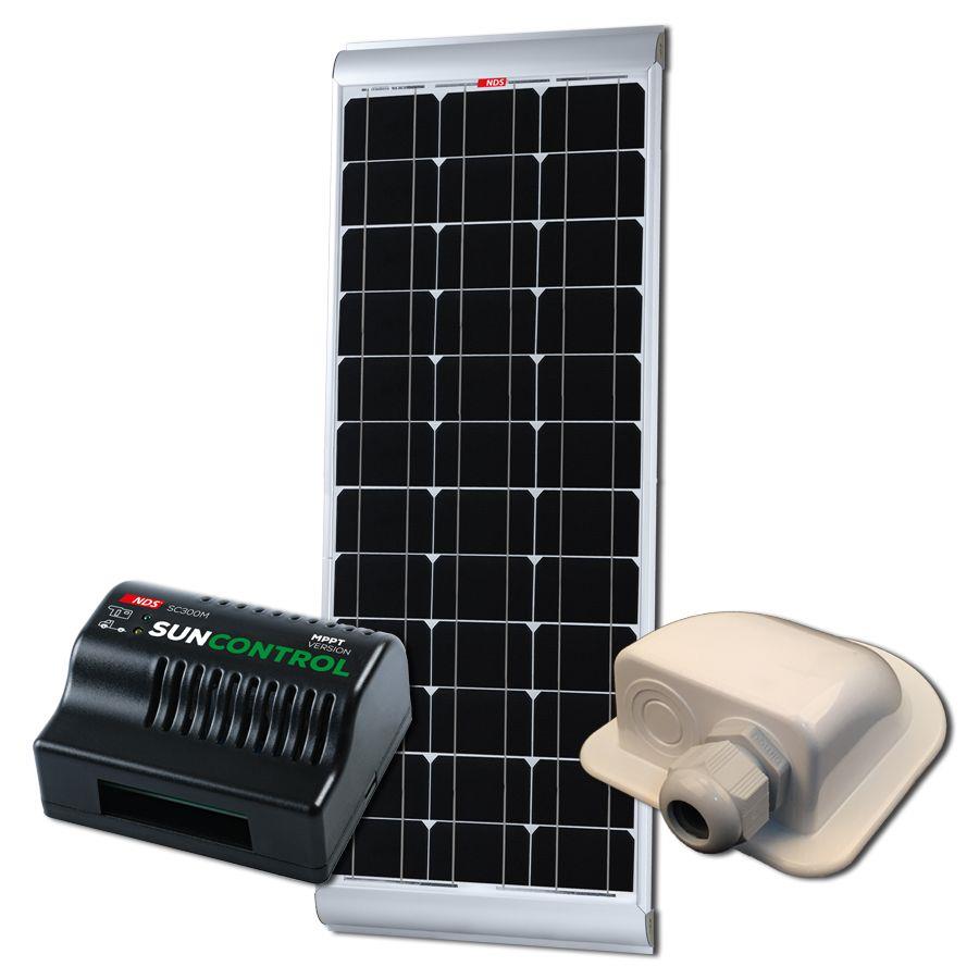 NDS SOLENERGY 120W Zonnepaneel SET + SC300M - nr. 1