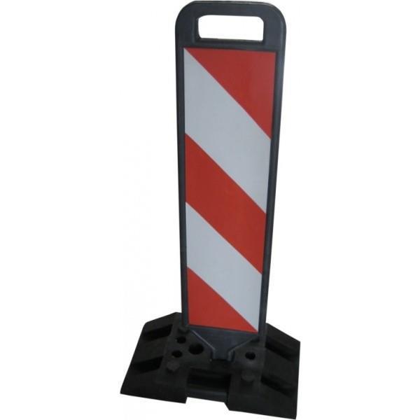 Verkeers geleidebaak met losse voet afmeting baak 110x 20 cm - nr. 1