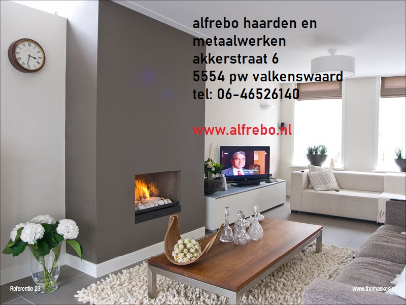 Houthaard Alfrebo Openhaard Inbouwhaard Maatwerk Metaalwerk