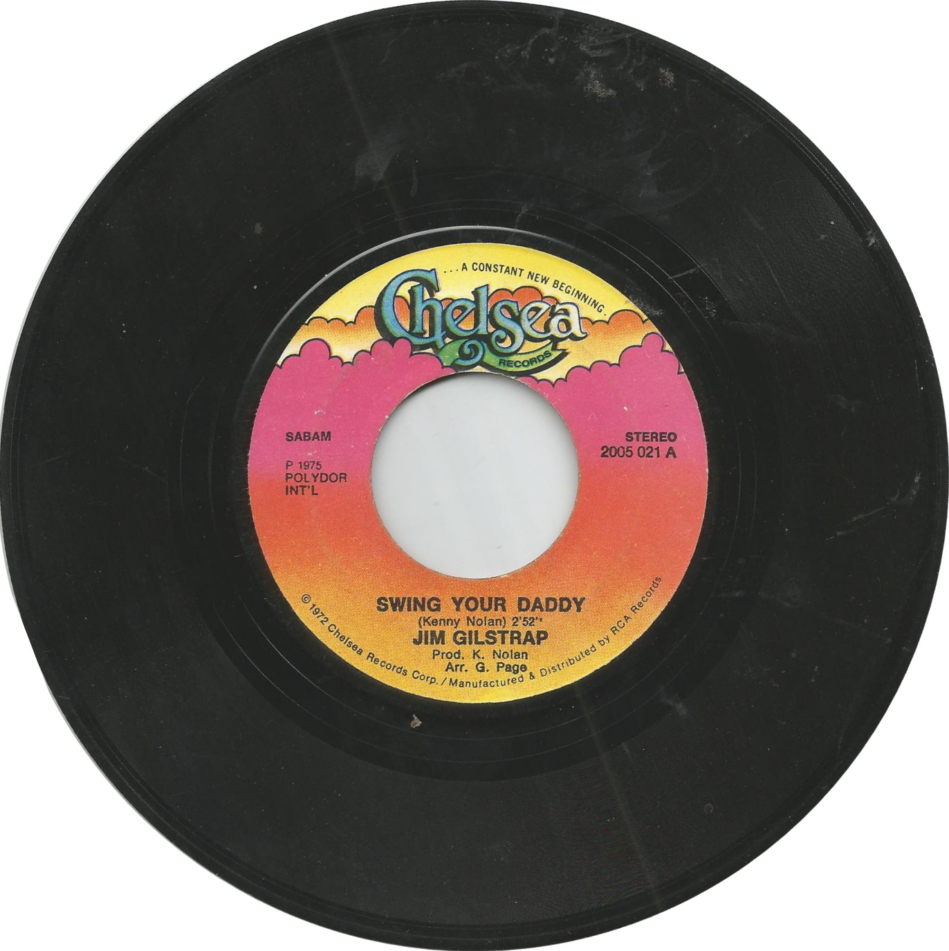 Jim Gilstrap – Swing Your Daddy (1975) - nr. 1