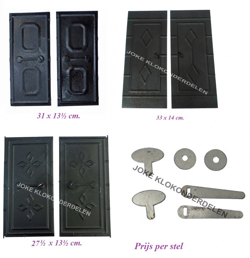 == 2 Comtoise deuren ==41998 - nr. 1