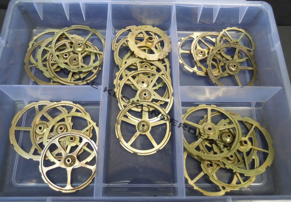 = Sluitrad = 25 stuks = gebruikt =40217 - Afbeelding 2