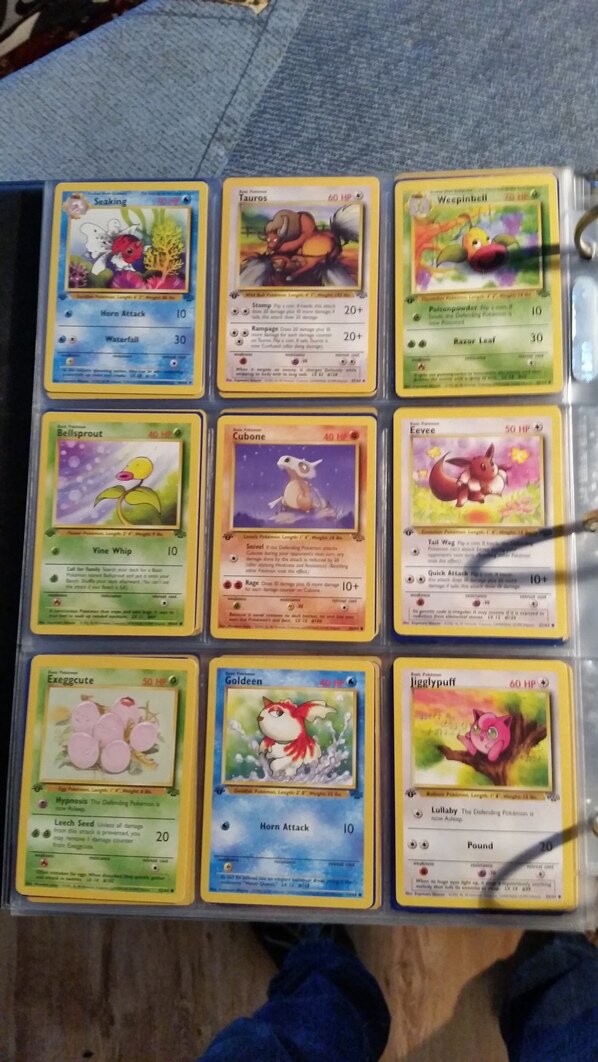 complete set 1ste editie jungle hp nearmint - Afbeelding 6
