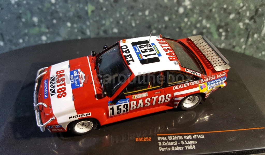 Opel Manta 400 #153 BASTOS 1:43 Ixo - Afbeelding 2