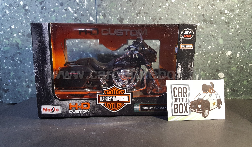 Harley Davidson Street Glide zwart 1:12 Maisto - Afbeelding 5