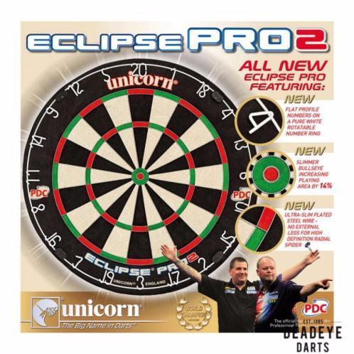 Unicorn Dartboard Eclipse Pro 2 nieuw - nr. 1