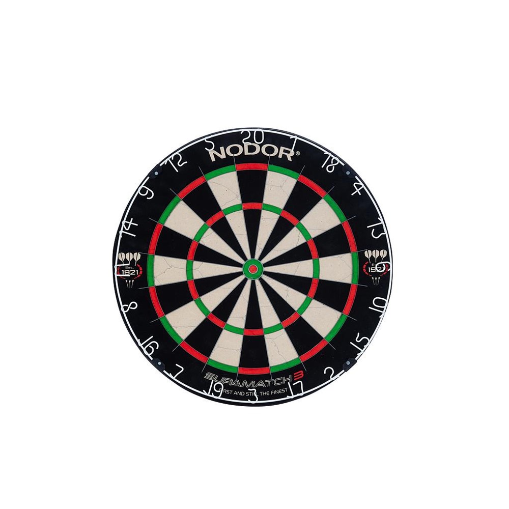 Professioneel dartbord Nodor Supamatch 3 met dun draad - nr. 1