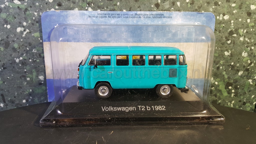 Volkswagen Vw kombi T1 + T2 set 5 stuks 1:43 Atlas - nr. 1