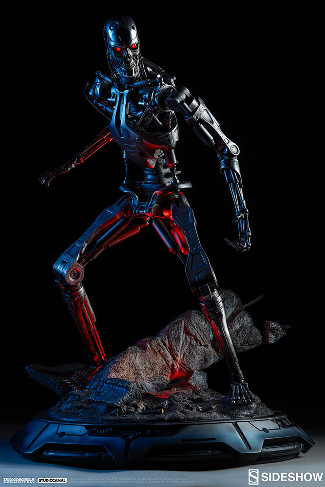 Sideshow 1/4 Endoskeleton Maquette Terminator - Afbeelding 2