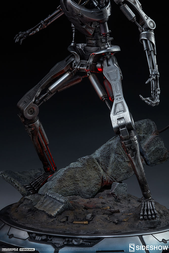 Sideshow 1/4 Endoskeleton Maquette Terminator - Afbeelding 6