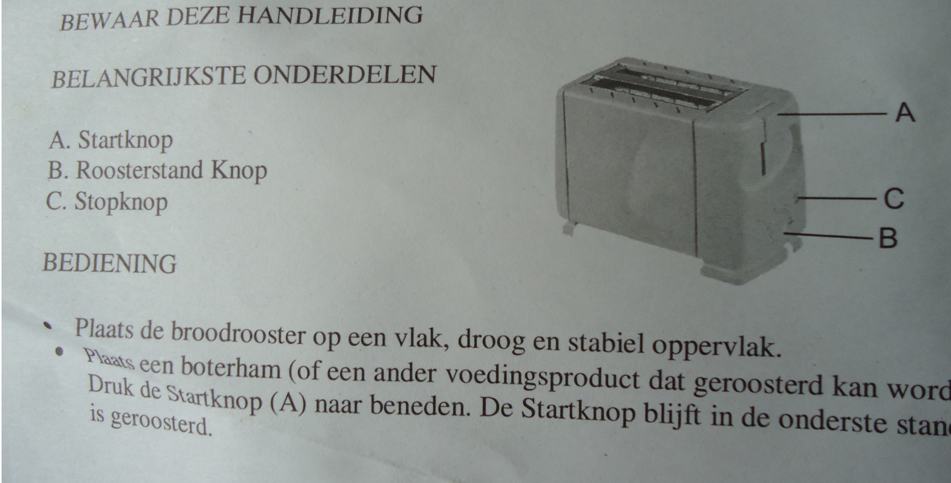 Te koop een eenvoudige broodrooster van Prima Donna. - Afbeelding 4
