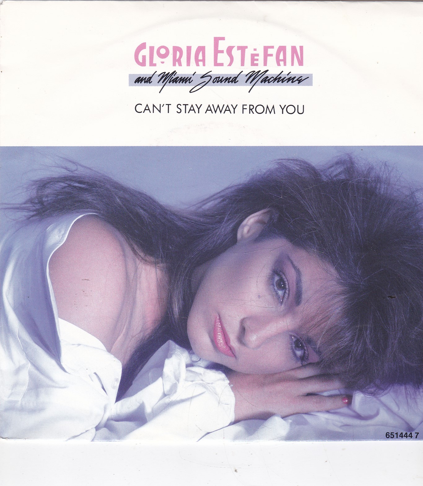 Single Gloria Estefan/Miami Sound Machine-Can't stay away from you - nr. 1