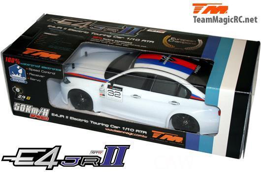 RC on the road E4JR 2 4WD Touring BMW 320 RTR 2.4gHz - Afbeelding 5