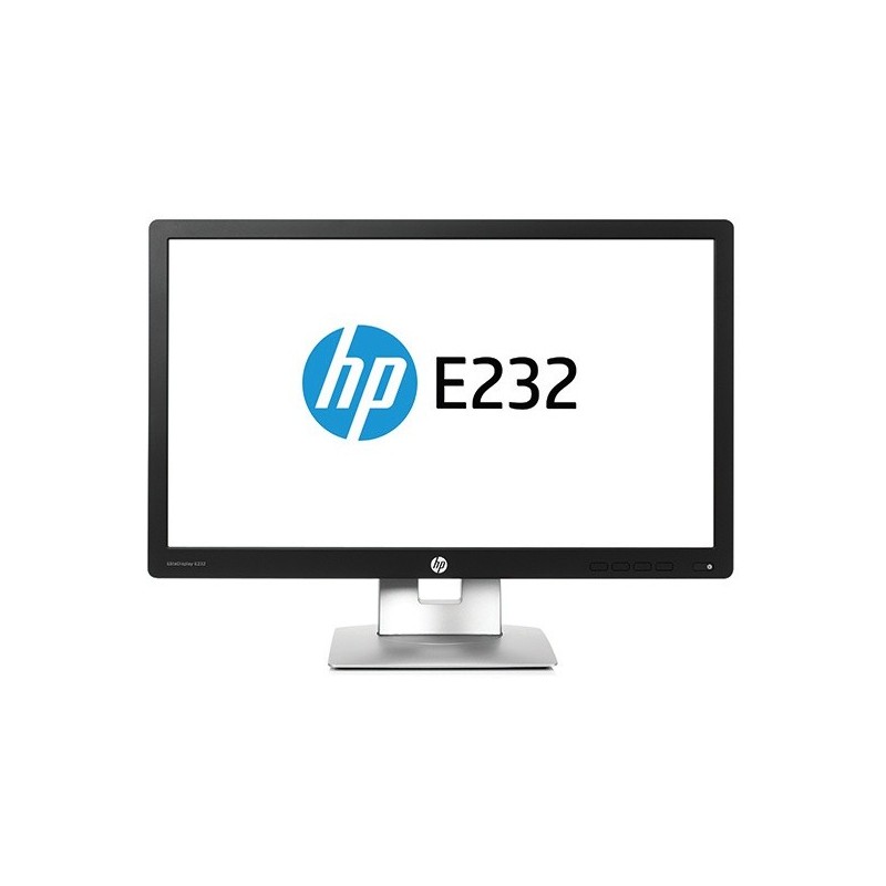 HP EliteDisplay E232 IPS 23" Zwart Full HD Matt - nr. 1