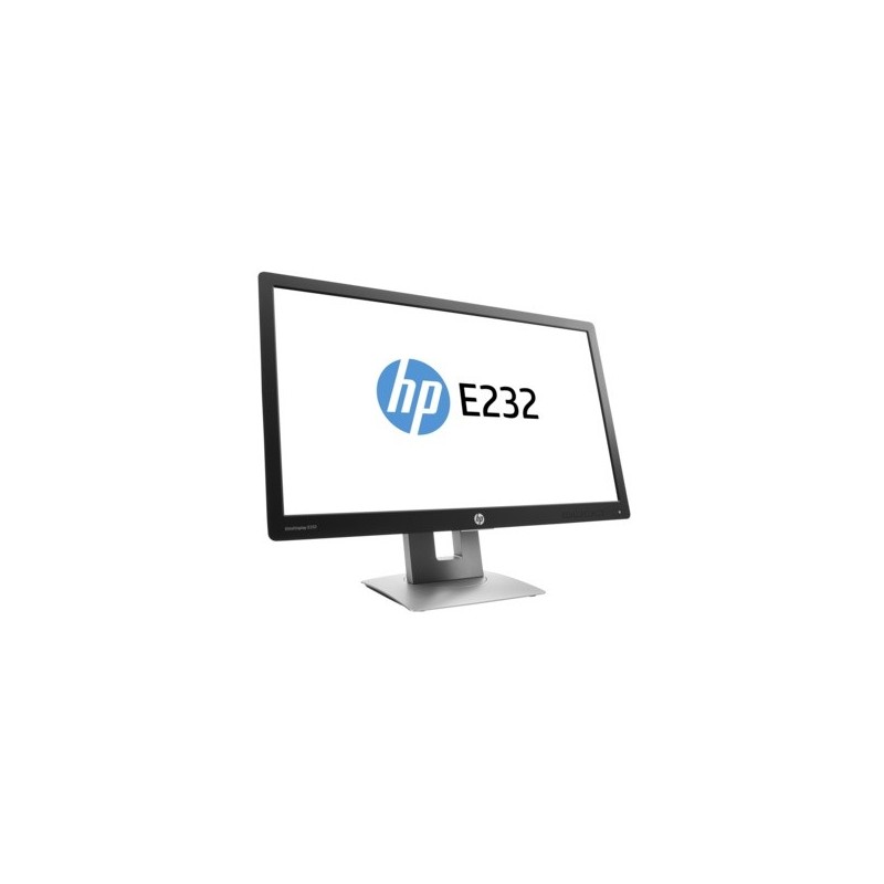HP EliteDisplay E232 IPS 23" Zwart Full HD Matt - Afbeelding 2