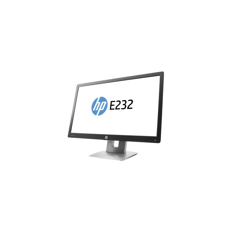 HP EliteDisplay E232 IPS 23" Zwart Full HD Matt - Afbeelding 3