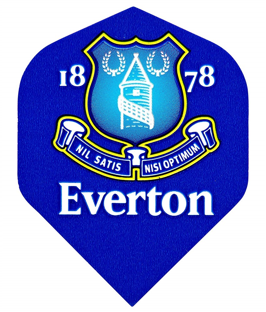 Voetbal dart flight Everton Footbal Club 75 micron - nr. 1