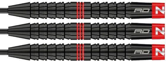 Jamie Lewis 90% tungsten darts red dragon nieuw - Afbeelding 2
