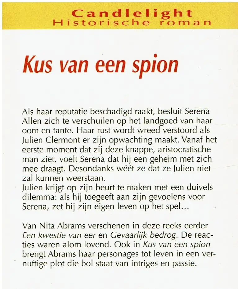 CHR 587 Nita Abrams = Kus van een spion - Afbeelding 2