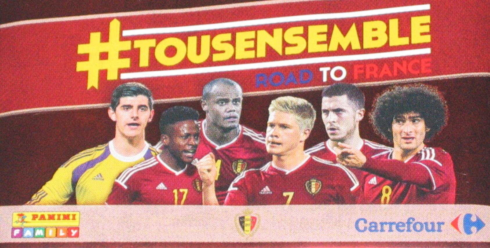 Tous Ensemble Road To France - Panini - Carrefour - 2015 - nr. 1
