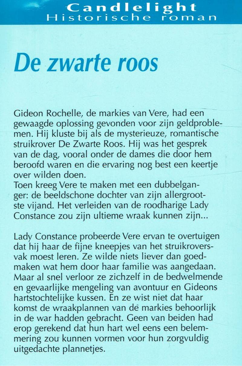 CHR 538 Sara Blayne = De zwarte roos - Afbeelding 2