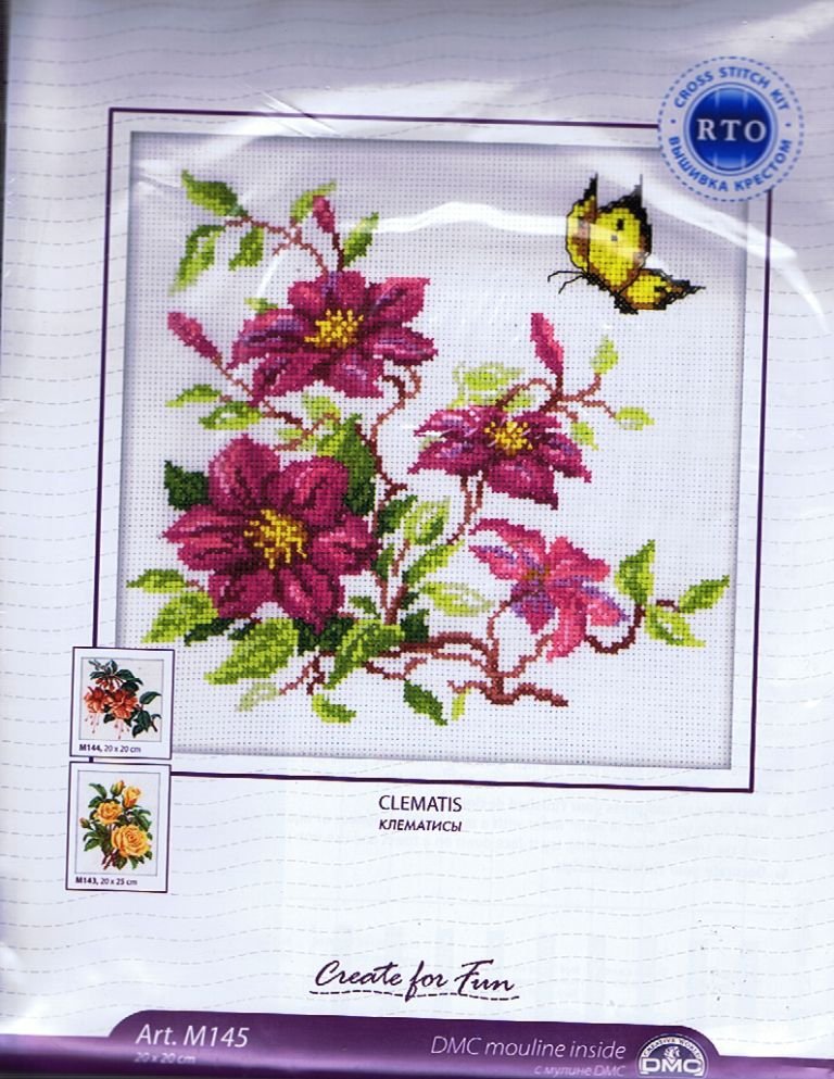 RTO BORDUURPAKKET, CLEMATIS 145