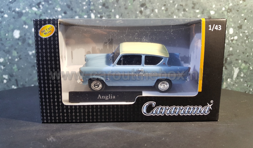 Ford Anglia blauw HARRY POTTER 1:43 Cararama - Afbeelding 4