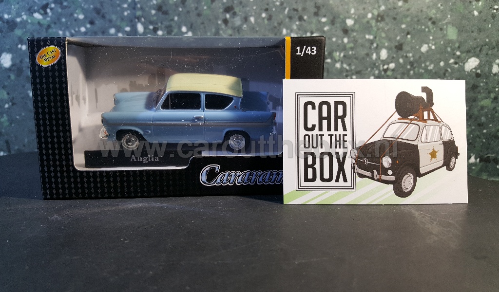 Ford Anglia blauw HARRY POTTER 1:43 Cararama - Afbeelding 5