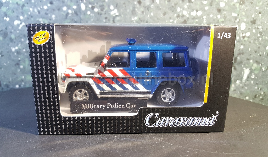 Mercedes G-Class Koninklijke Marechaussee 1:43 Cararama - Afbeelding 4