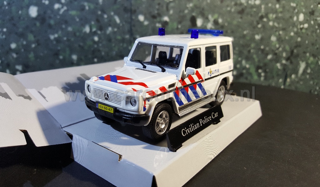 Mercedes G-Class POLITIE 1:43 Cararama - Afbeelding 2