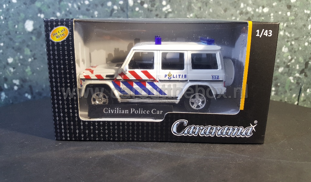 Mercedes G-Class POLITIE 1:43 Cararama - Afbeelding 5