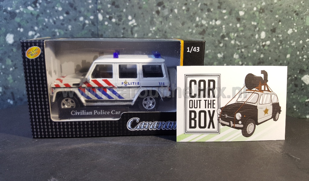 Mercedes G-Class POLITIE 1:43 Cararama - Afbeelding 6