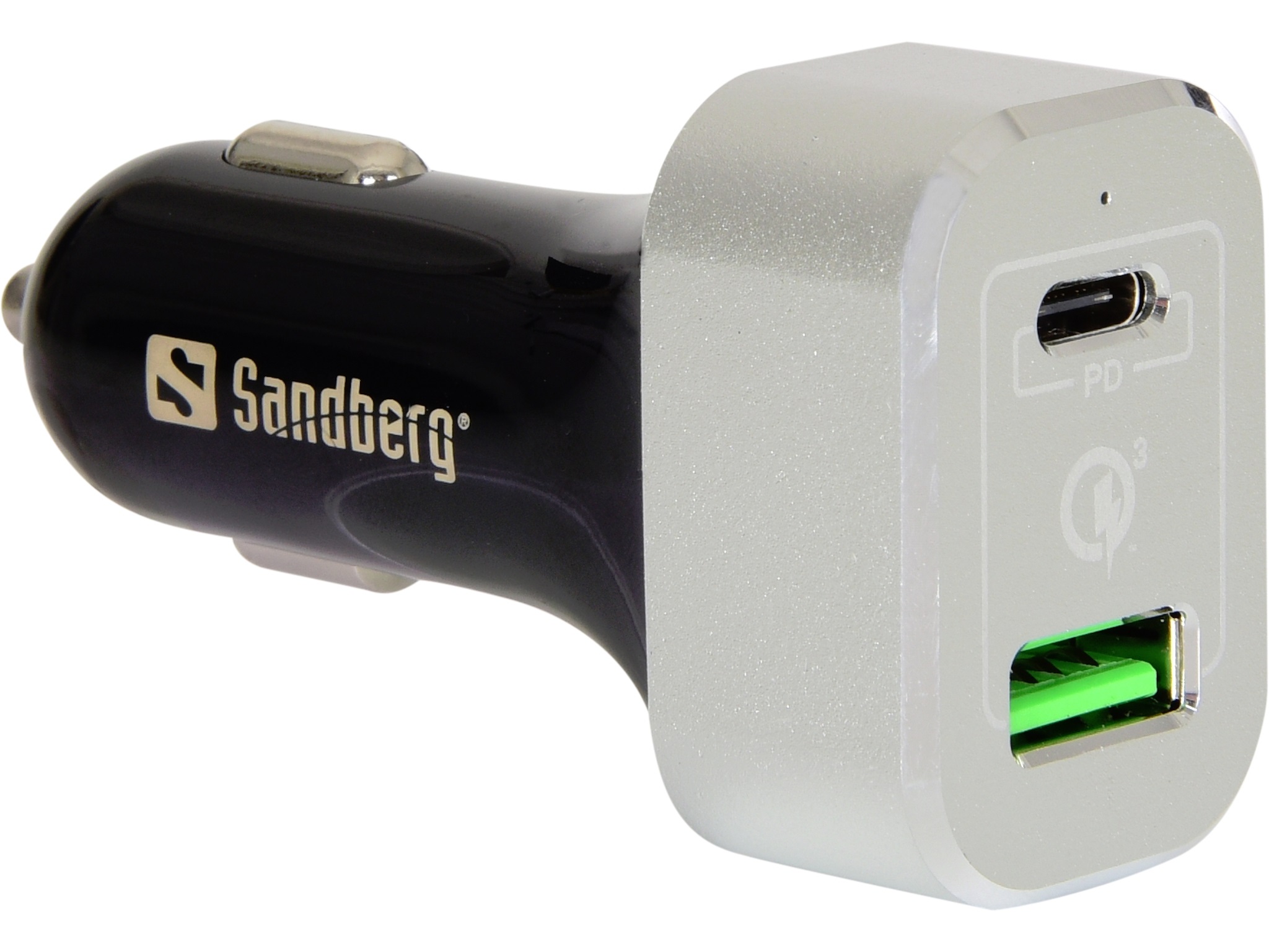 Car Charger USB-C PD + QC3.0 63W oplader smartphone tablet - Afbeelding 3
