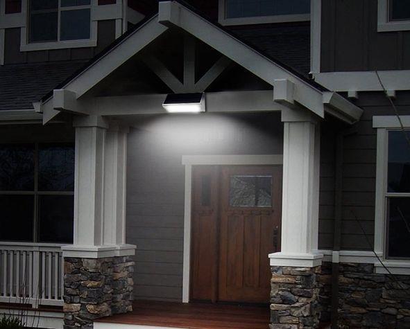 Solar 48 LED wandlamp met bewegingssensor - Afbeelding 8