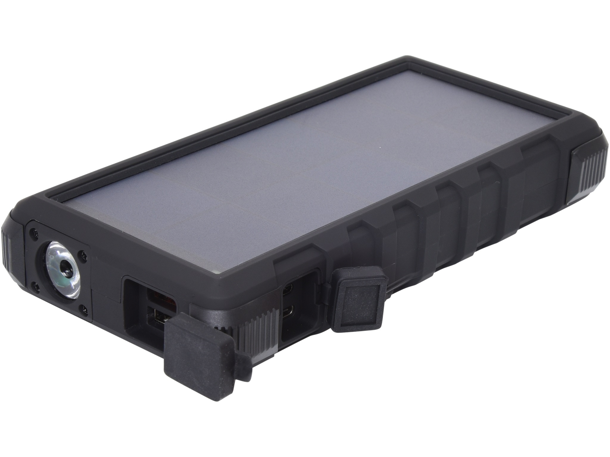 Outdoor Solar Powerbank 24000 draagbare batterij via USB-poort of ingebouwde zonnecellen opgeladen - Afbeelding 2