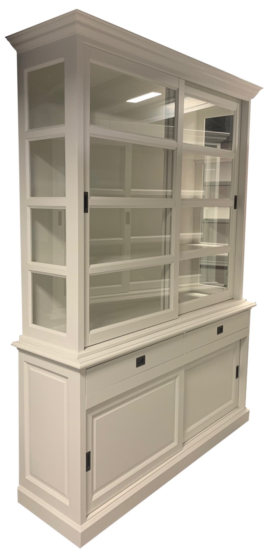 Buffetkast Nijkerk wit - wit 180 x 50/40 x 240cm