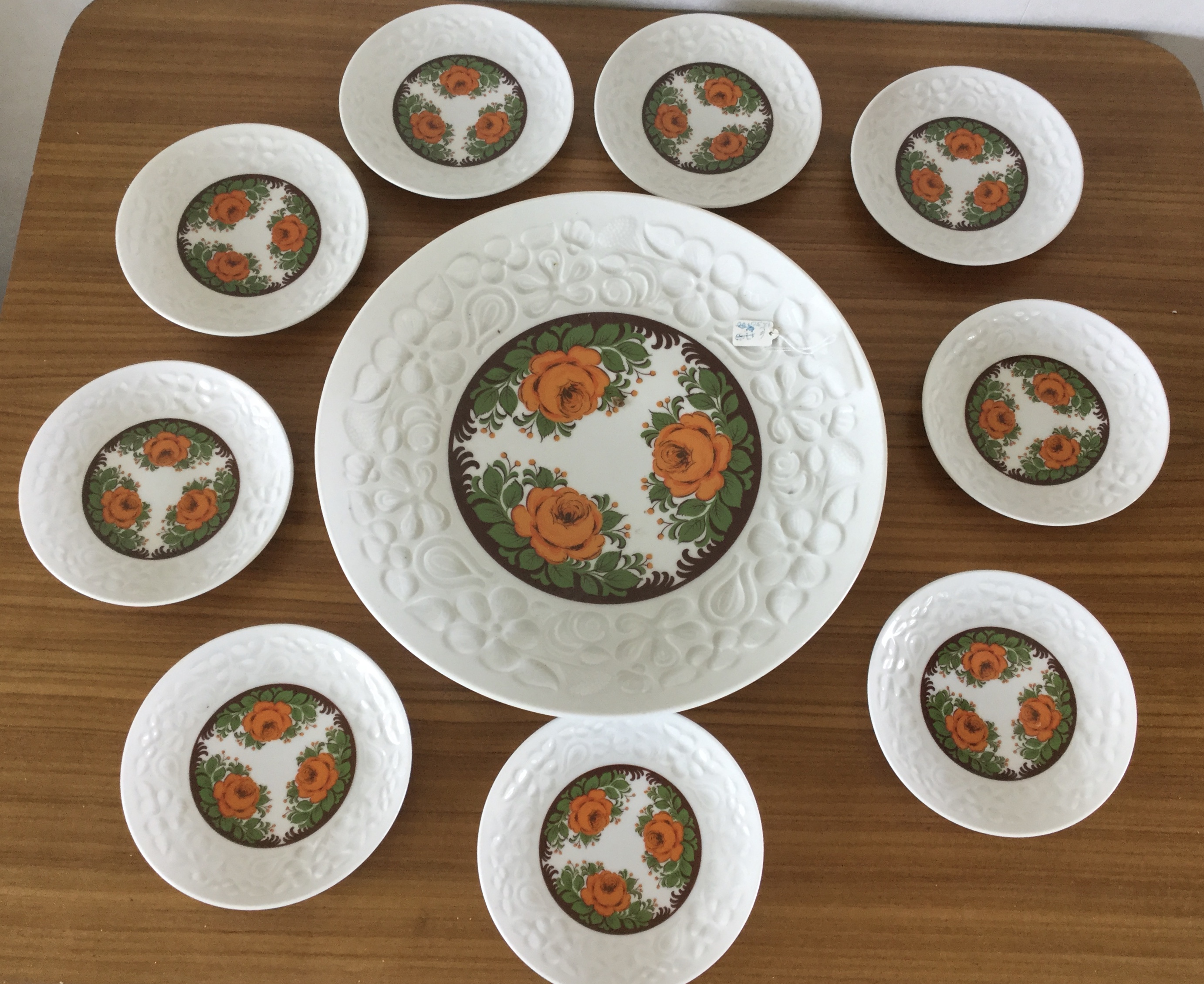 Verkocht ❤️ Vintage petitfoursset of gebaksstel