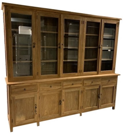 Buffetkast Doorn doorleefd teak Deng Kleh 250 x 220cm